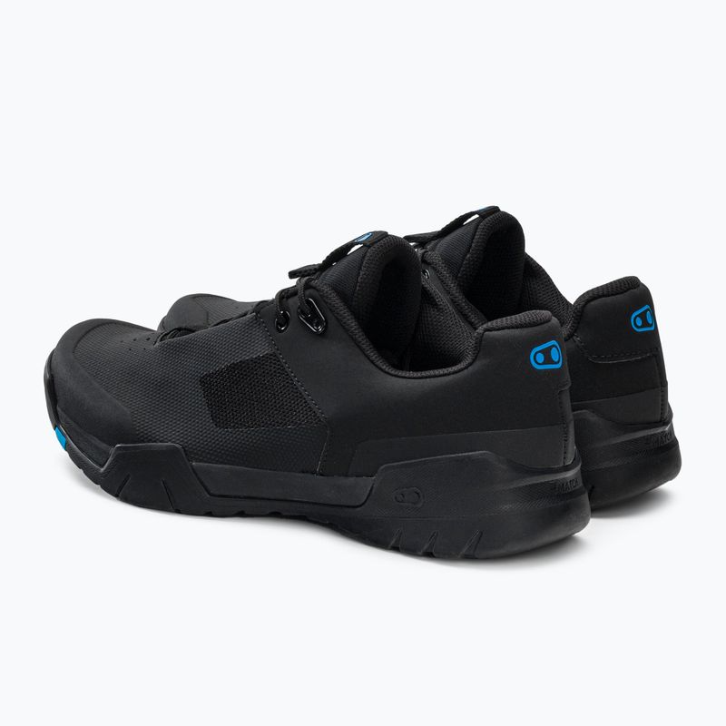 Scarpe da ciclismo MTB da uomo Crankbrothers Mallet E Lace nero/blu/nero 3