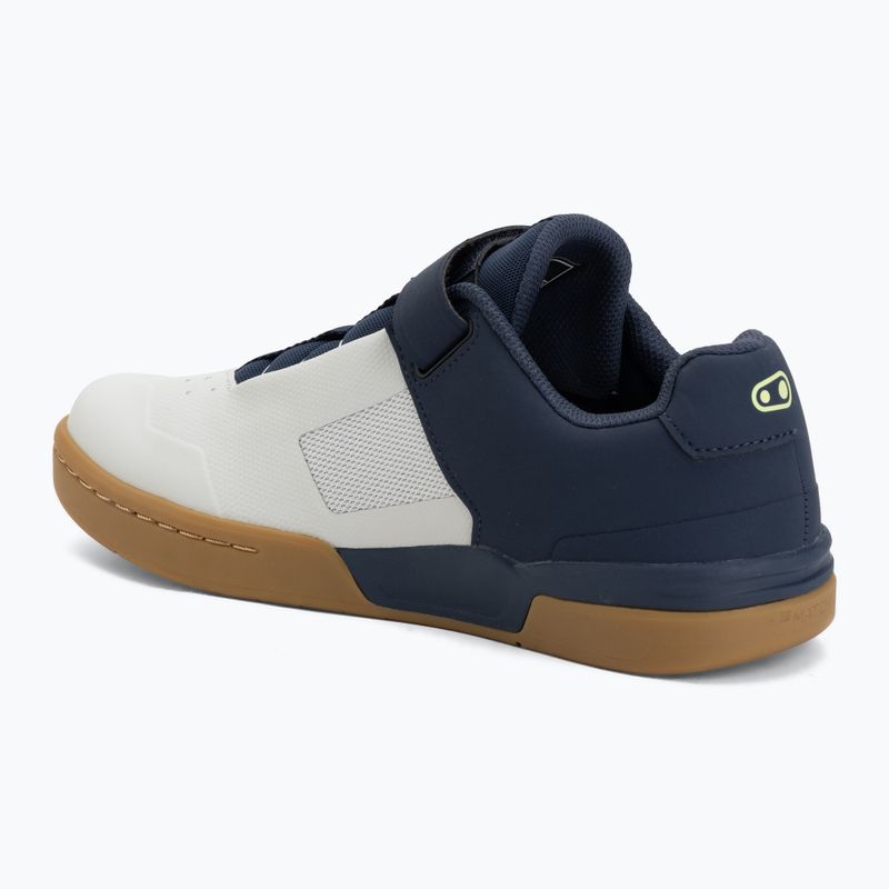 Scarpe da ciclismo per pedali a piattaforma Crankbrothers Stamp Boa navy grey/gum outsole 3