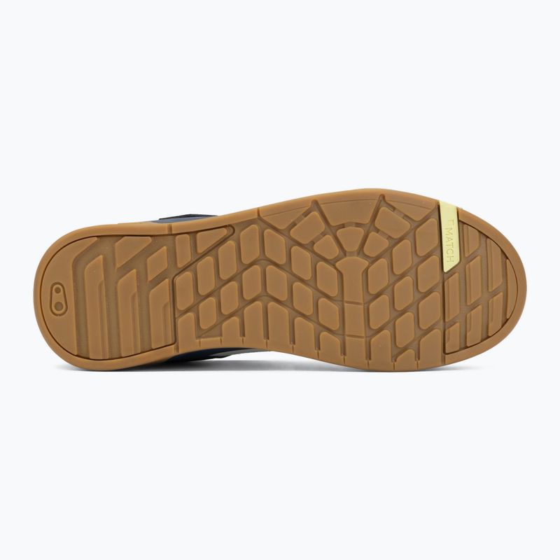 Scarpe da ciclismo per pedali a piattaforma Crankbrothers Stamp Boa navy grey/gum outsole 4