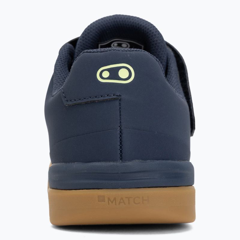 Scarpe da ciclismo per pedali a piattaforma Crankbrothers Stamp Boa navy grey/gum outsole 6