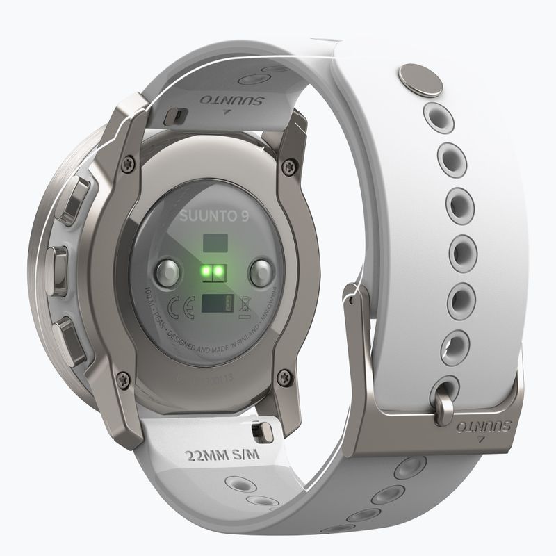 Orologio Suunto 9 Peak Granite in titanio bianco SS050519000 4