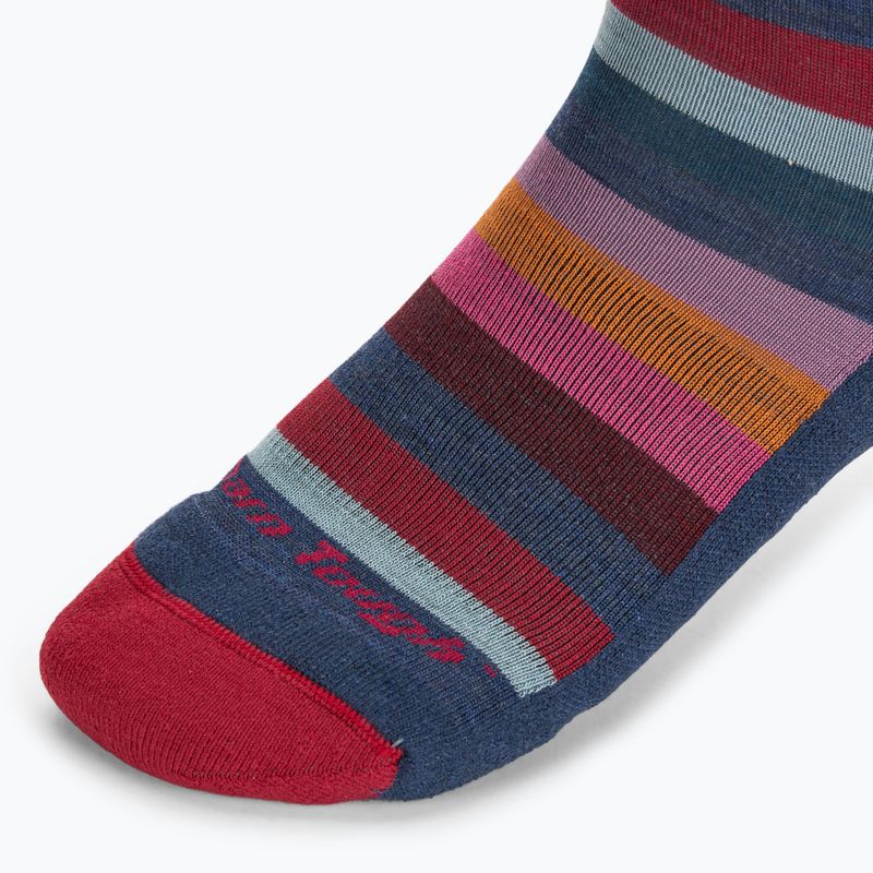 Calzini da trekking da donna Darn Tough Mystic Stripe Crew denim 3