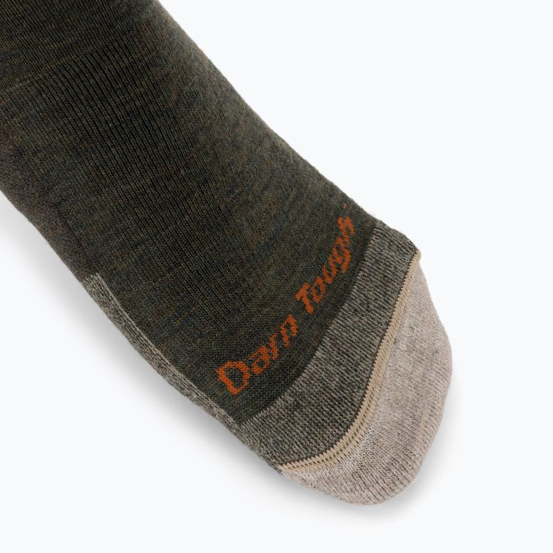 Calze da uomo Darn Tough Hiker Micro Crew olive 3