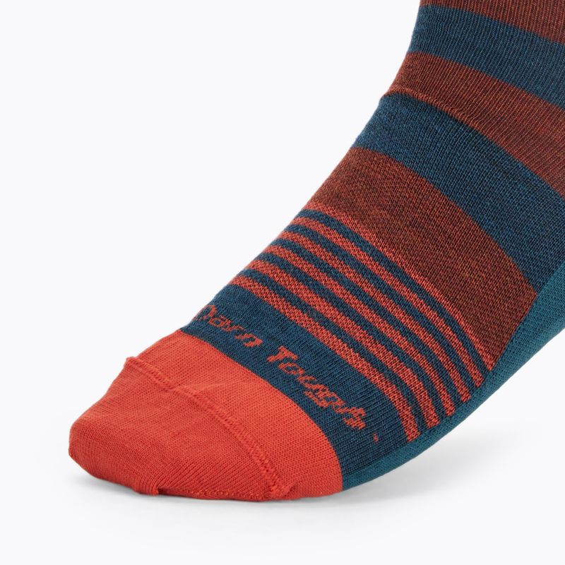 Calze Darn Tough Oxford Crew da uomo color verde scuro 3