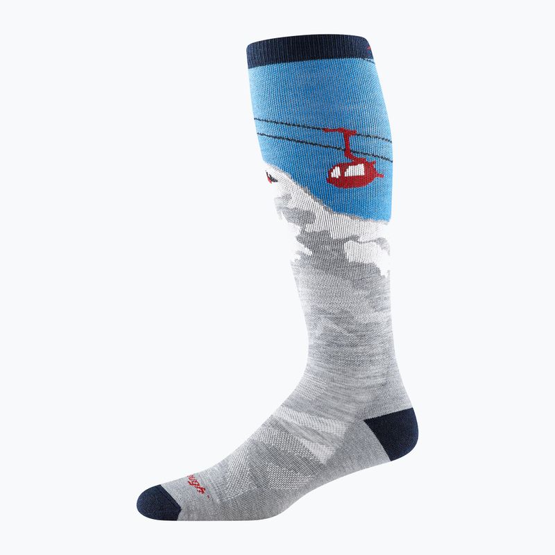 Calze da uomo Darn Tough Heady Yeti OTC Midweight with Cushion gray 2