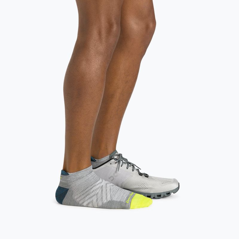 Calze da uomo Darn Tough Run No Show grigie 2