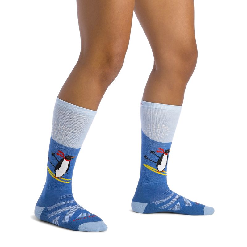 Calze da sci bambini Darn Tough Penguin Peak OTC Midweight with Cushion stellar 2