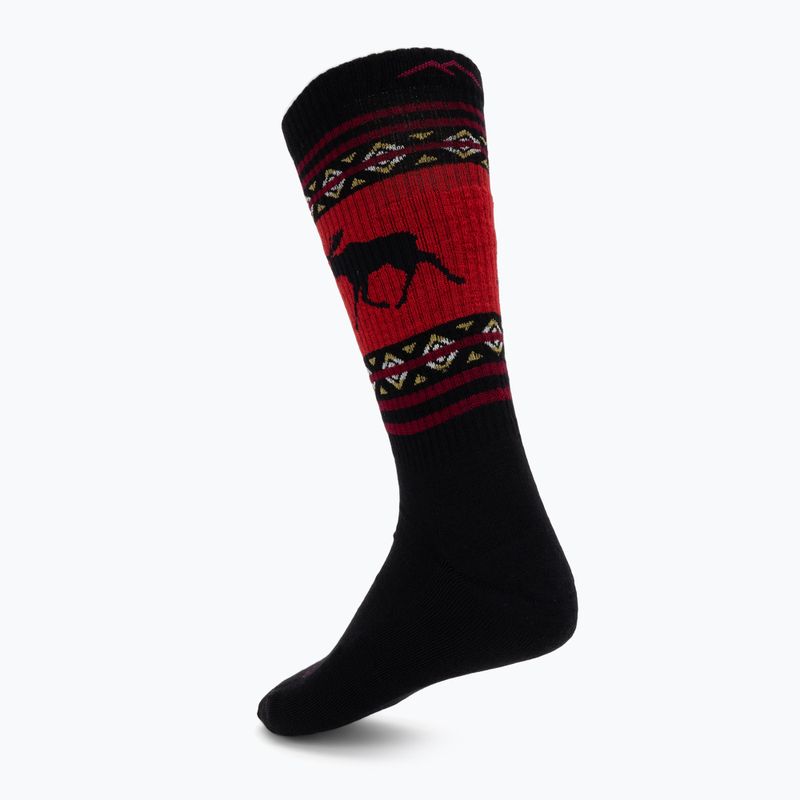 Calze da uomo Darn Tough VanGrizzle Boot Sock Cushion moose black 2