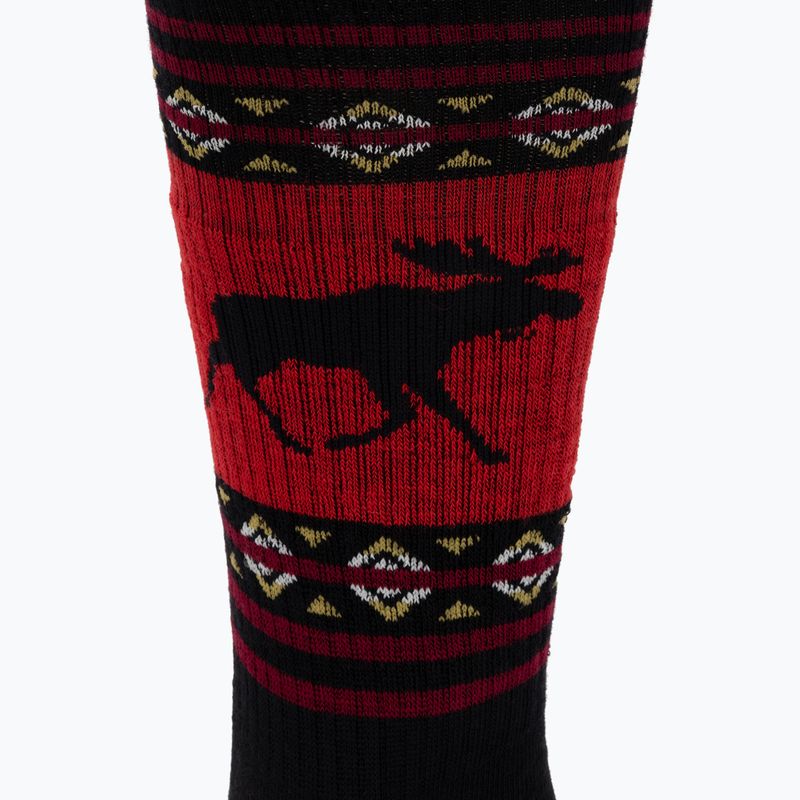 Calze da uomo Darn Tough VanGrizzle Boot Sock Cushion moose black 3