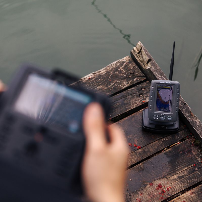 BearCreeks iPilot50 Camo barca da esca con sistema autopilota GPS + ecoscandaglio BC202 camou IPILOT50.CAMOU 6