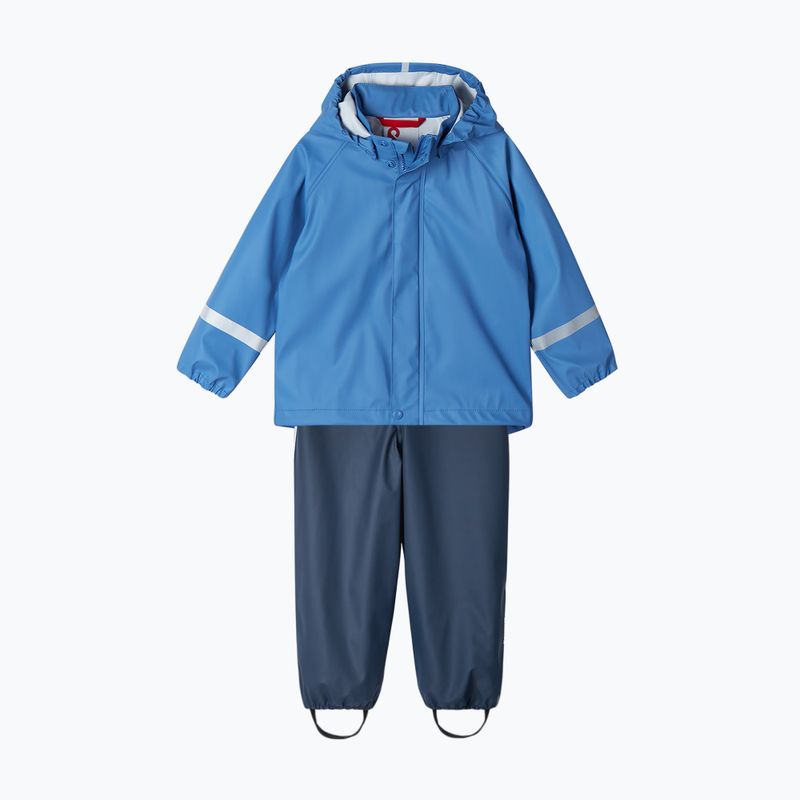 Set da pioggia per bambini Reima Tihku blu denim