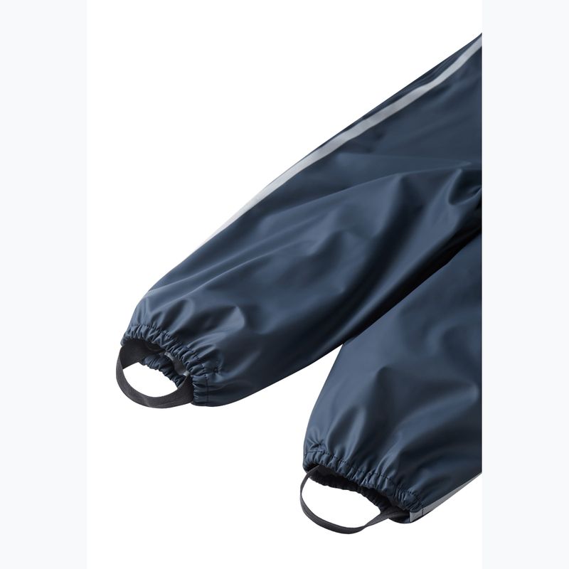 Set da pioggia per bambini Reima Tihku blu denim 10