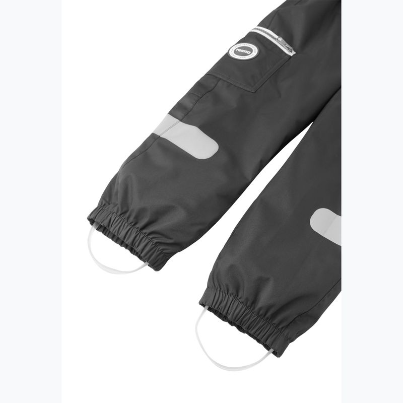 Pantaloni da sci Reima per bambini Tiksi nero 4