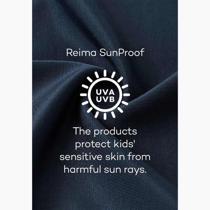 Maglietta da nuoto Reima per bambini Pulikoi navy 5