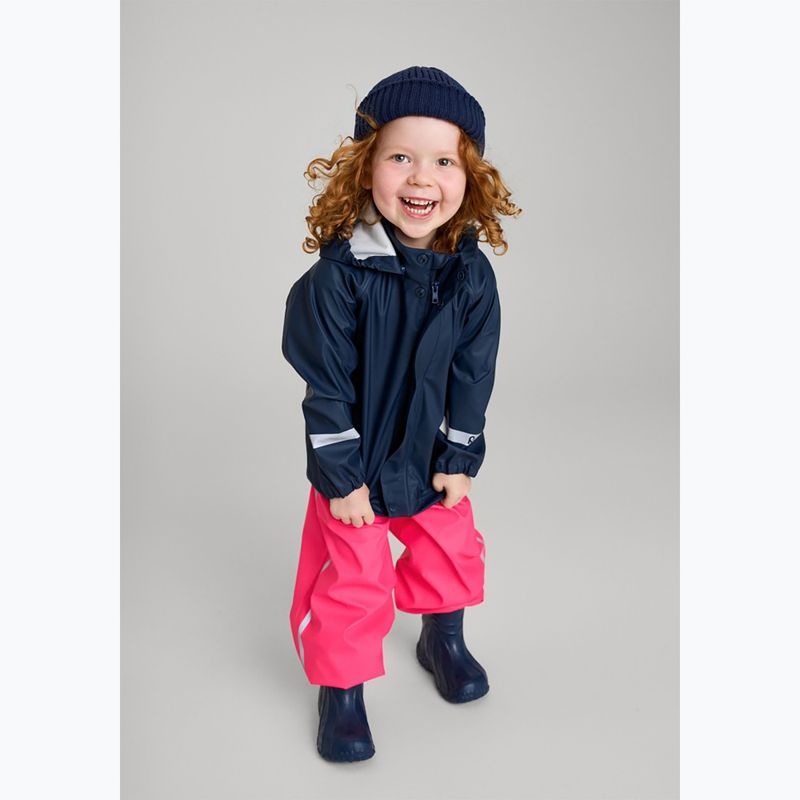 Giacca antipioggia da bambino Reima Lampi navy 8