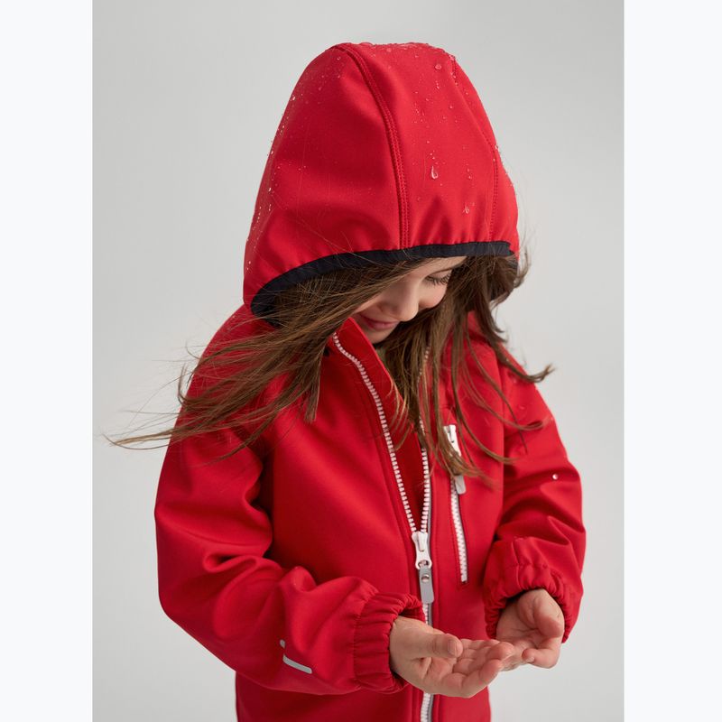 Giacca softshell Reima da bambino Vantti rosso pomodoro 4