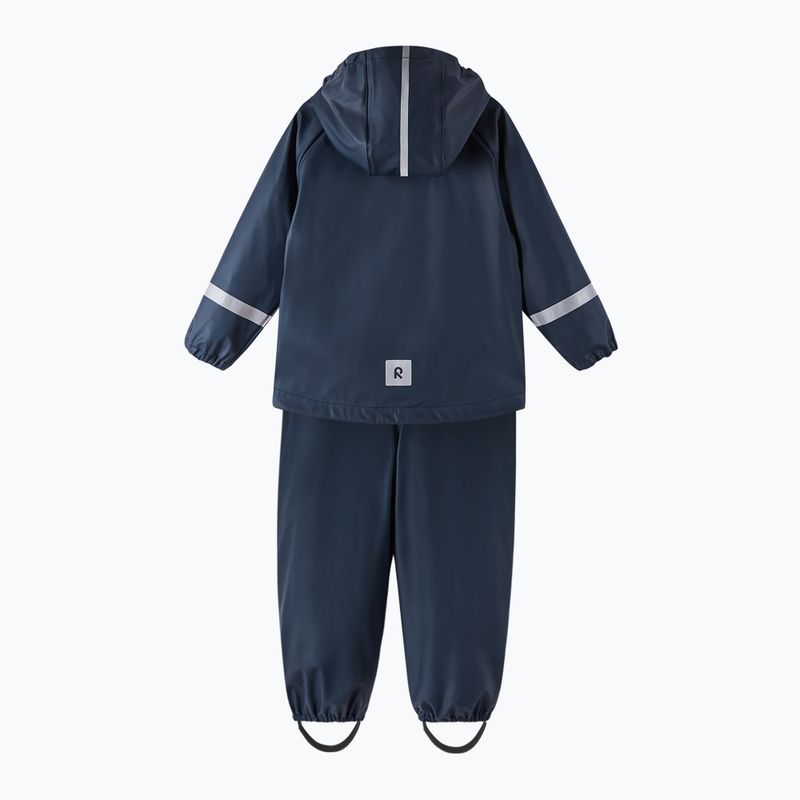 Set pioggia per bambini Reima Tihku navy 2