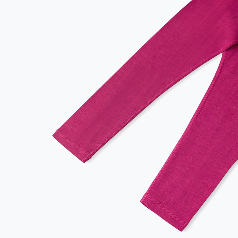 Set di biancheria intima termica per bambini Reima Kinsei rosa mirtillo rosso 7