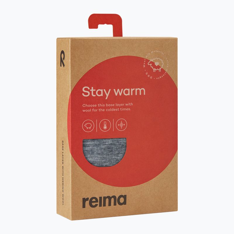 Set di biancheria termica per bambini Reima Kinsei melange grey 9