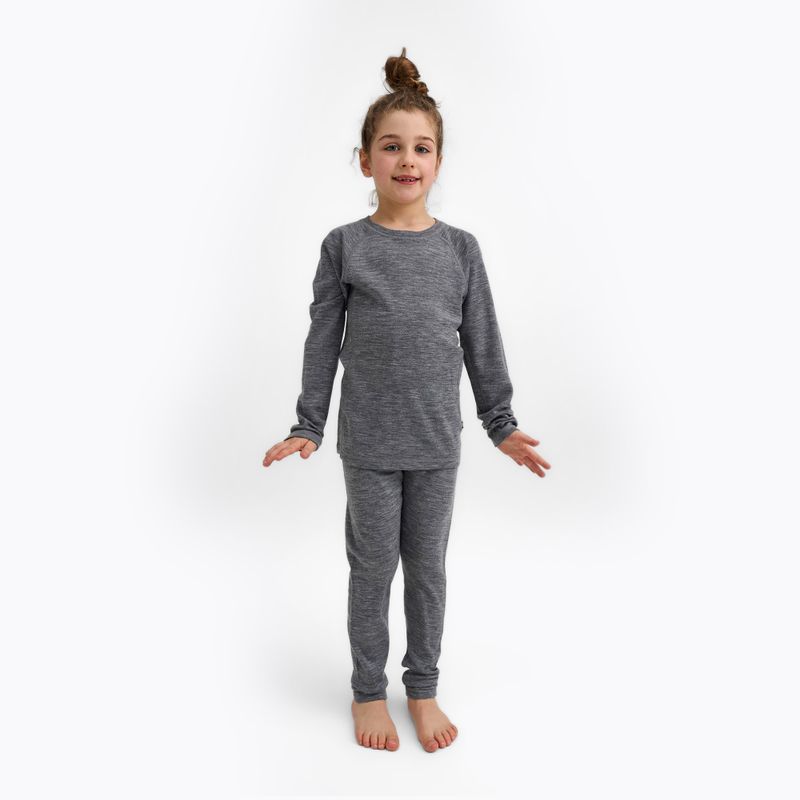 Set di biancheria termica per bambini Reima Kinsei melange grey 10