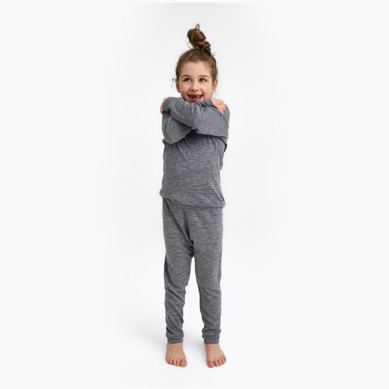 Set di biancheria termica per bambini Reima Kinsei melange grey 11