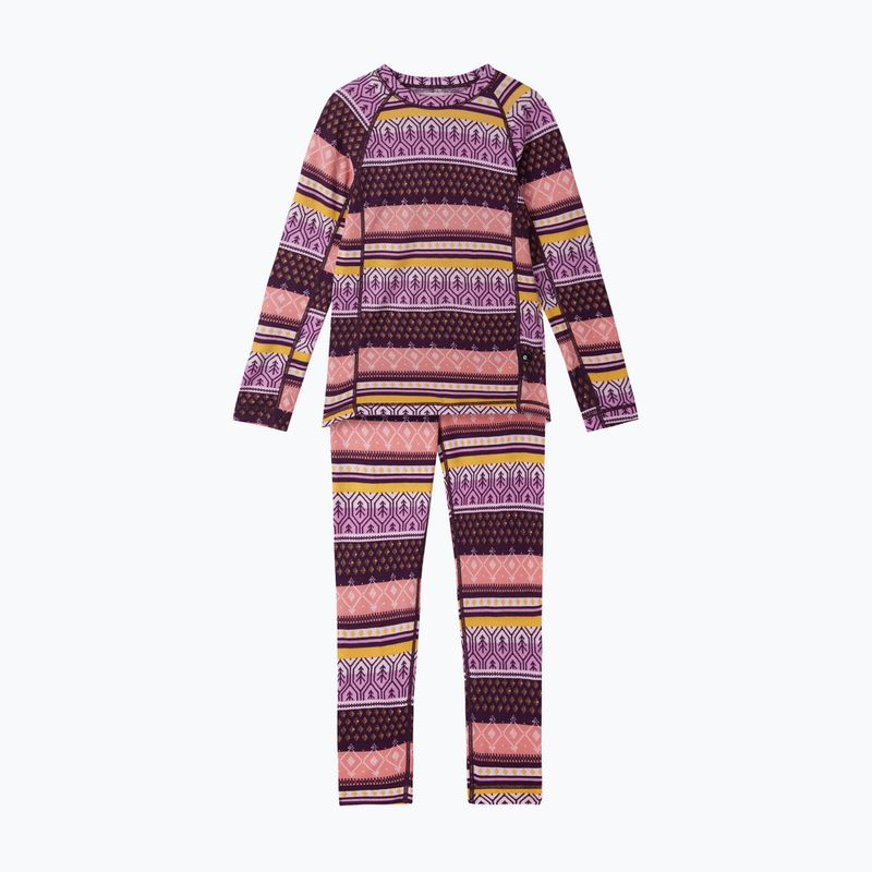 Set di intimo termico per bambini Reima Taitoa viola intenso 3