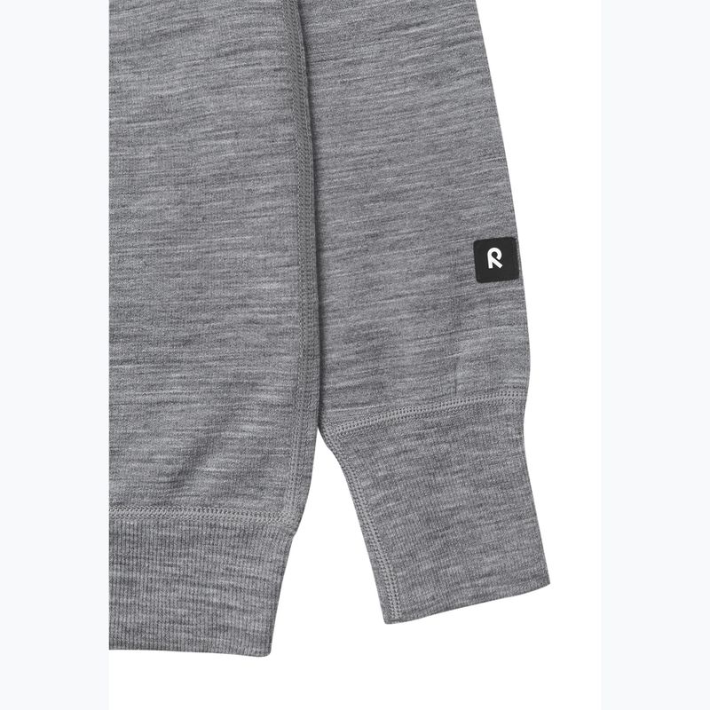 Felpa per bambini Reima Mahin melange grigio 4