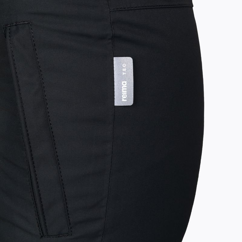 Pantaloni da sci Reima per bambini Terrie nero 5