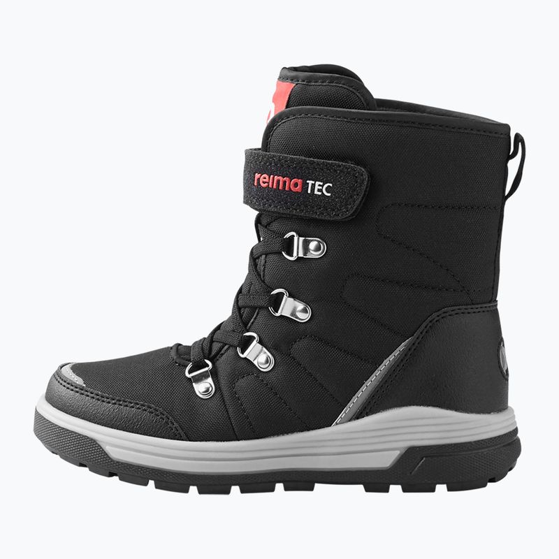 Stivali da neve Reima Quicker per bambini, nero 9