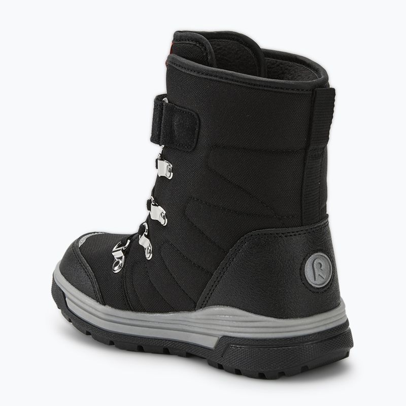 Stivali da neve Reima Quicker per bambini, nero 3