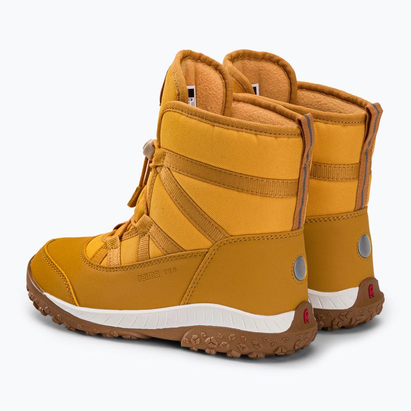 Stivali da neve Reima per bambini Myrsky giallo ocra 3