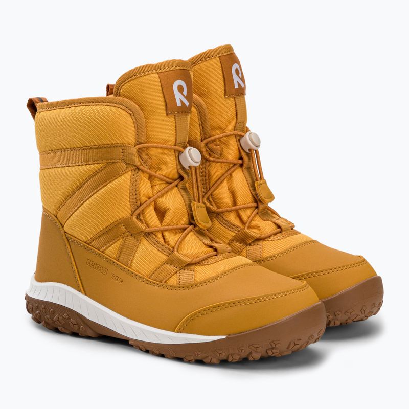 Stivali da neve Reima per bambini Myrsky giallo ocra 5