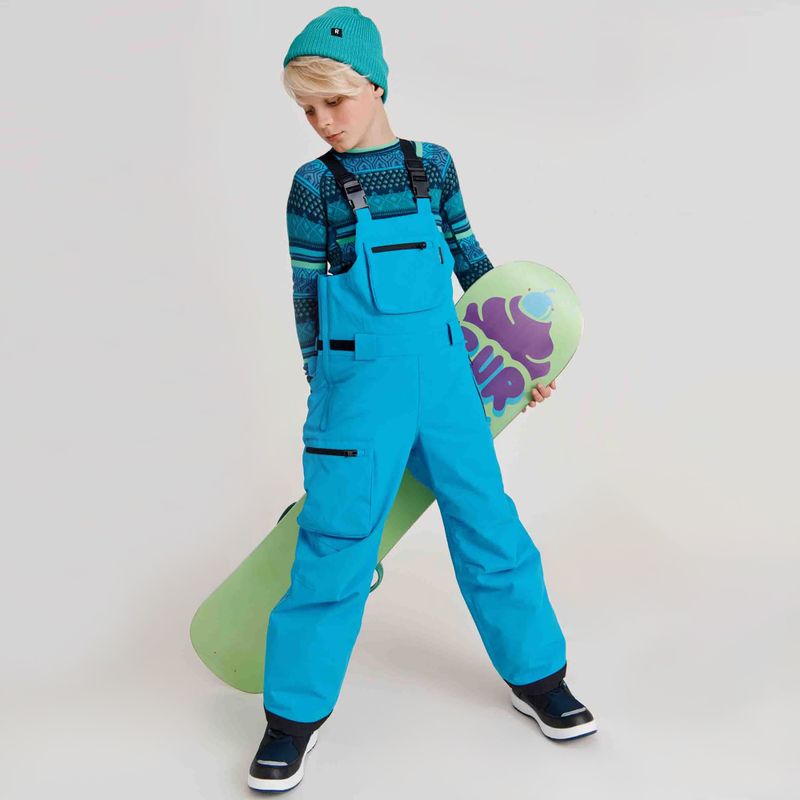 Pantaloni da sci Reima Rehti per bambini blu vero 12