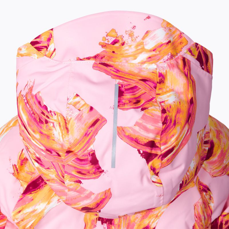 Giacca da sci Reima Posio rosa pallido per bambini 8