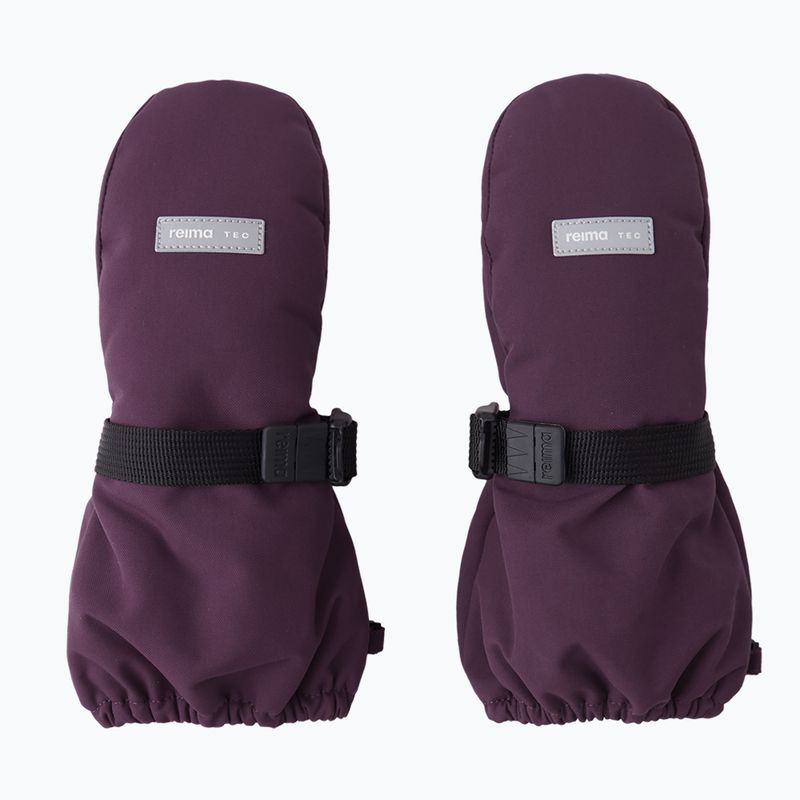 Guanti da sci per bambini Reima Ote Mittens viola scuro