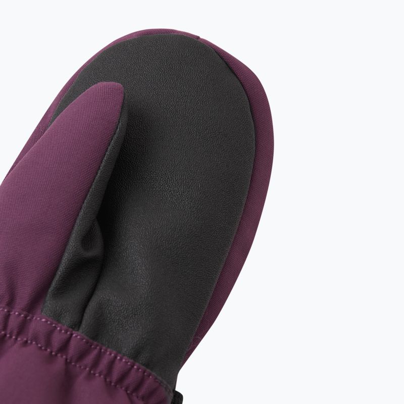 Guanti da sci per bambini Reima Ote Mittens viola scuro 3