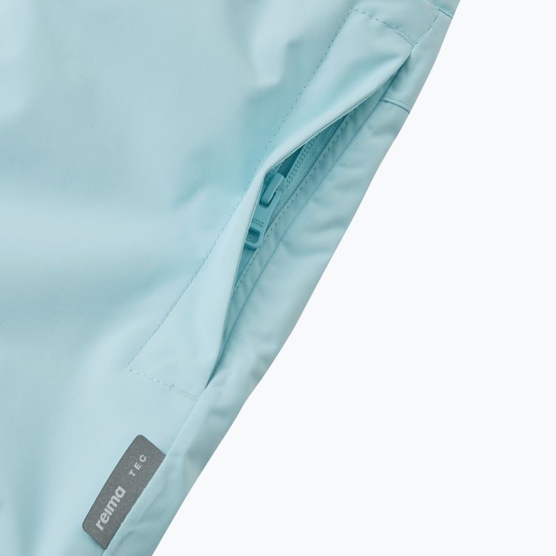 Pantaloni da sci Reima Proxima per bambini, turchese chiaro 5