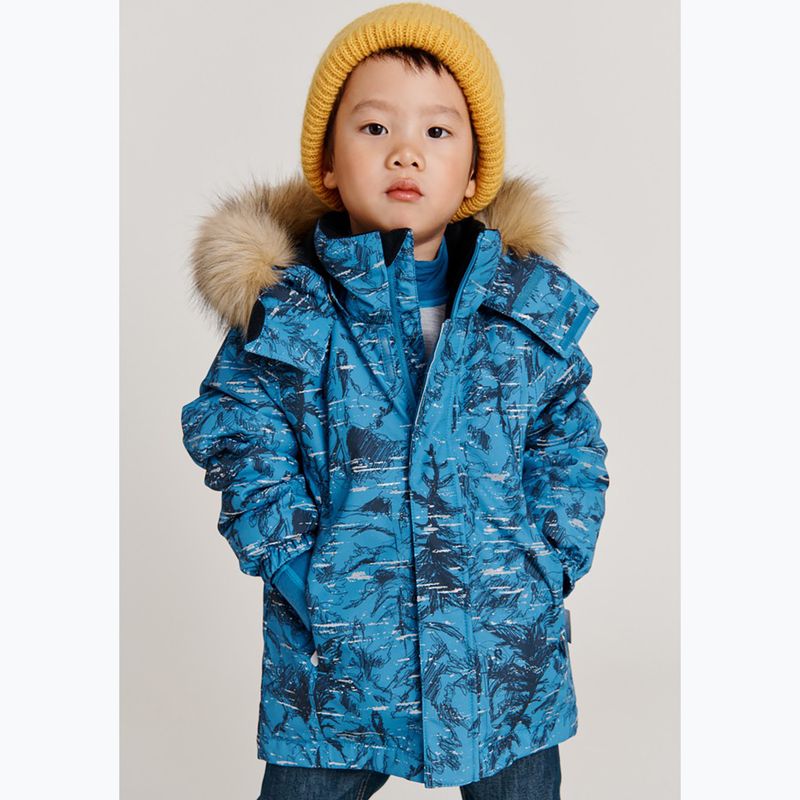 Giacca invernale da bambino Reima Sprig soft navy 7
