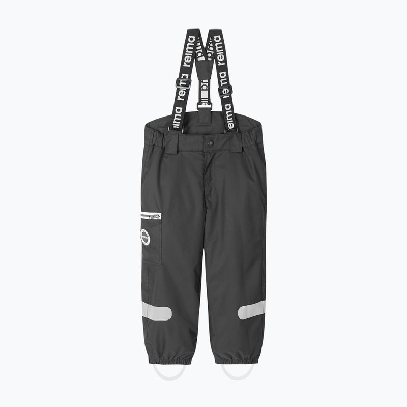 Pantaloni da pioggia Reima per bambini Tiksi nero