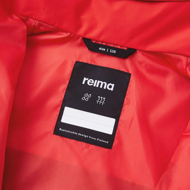 Giacca da pioggia Reima per bambini Hailuoto rosso pomodoro 7