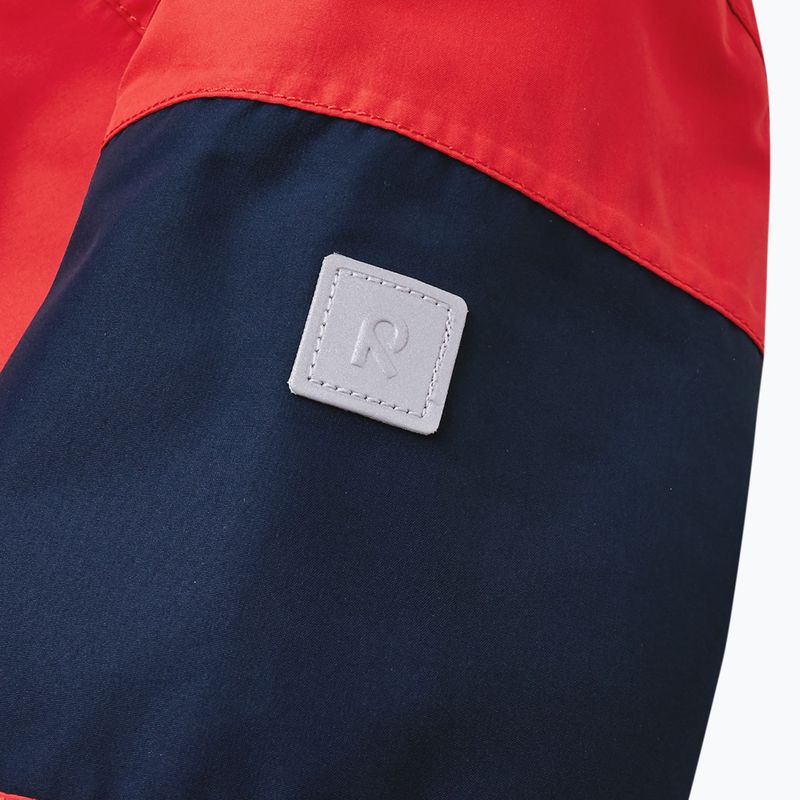 Giacca da pioggia Reima per bambini Hailuoto rosso pomodoro 8
