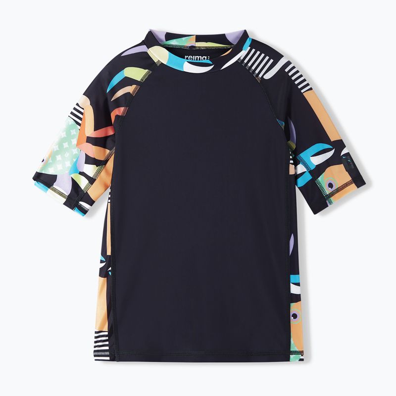 Camicia da bagno Reima per bambini Uiva nero