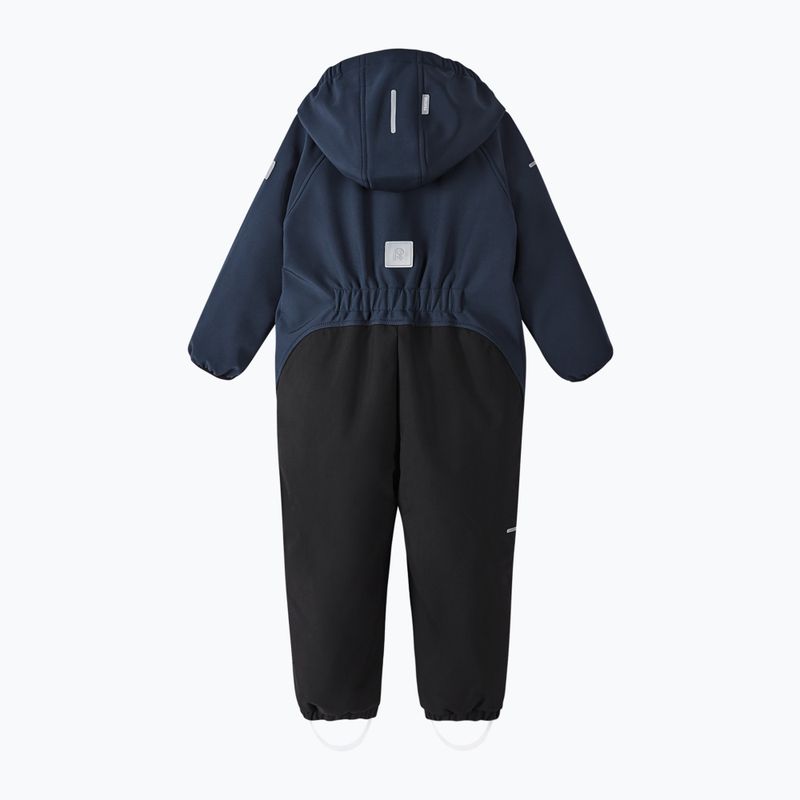 Tuta softshell Reima per bambini Mjosa navy 2