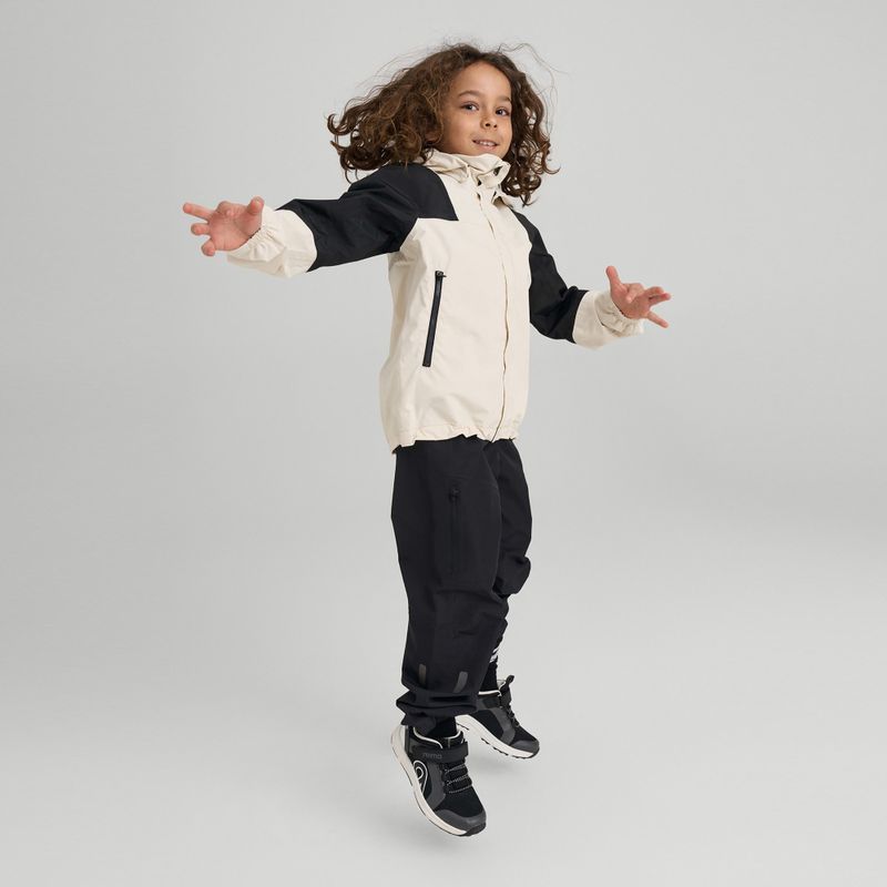 Pantaloni da pioggia Reima per bambini Kuivala nero 7