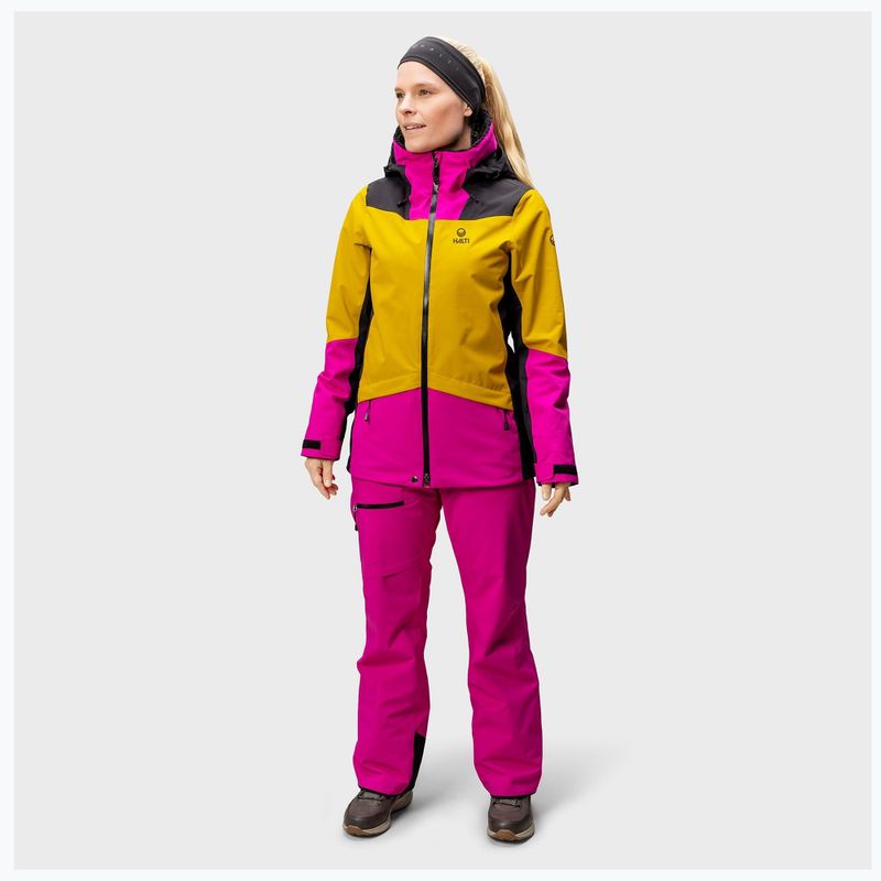 Giacca da sci da donna Halti Planker DX prima rosa 2