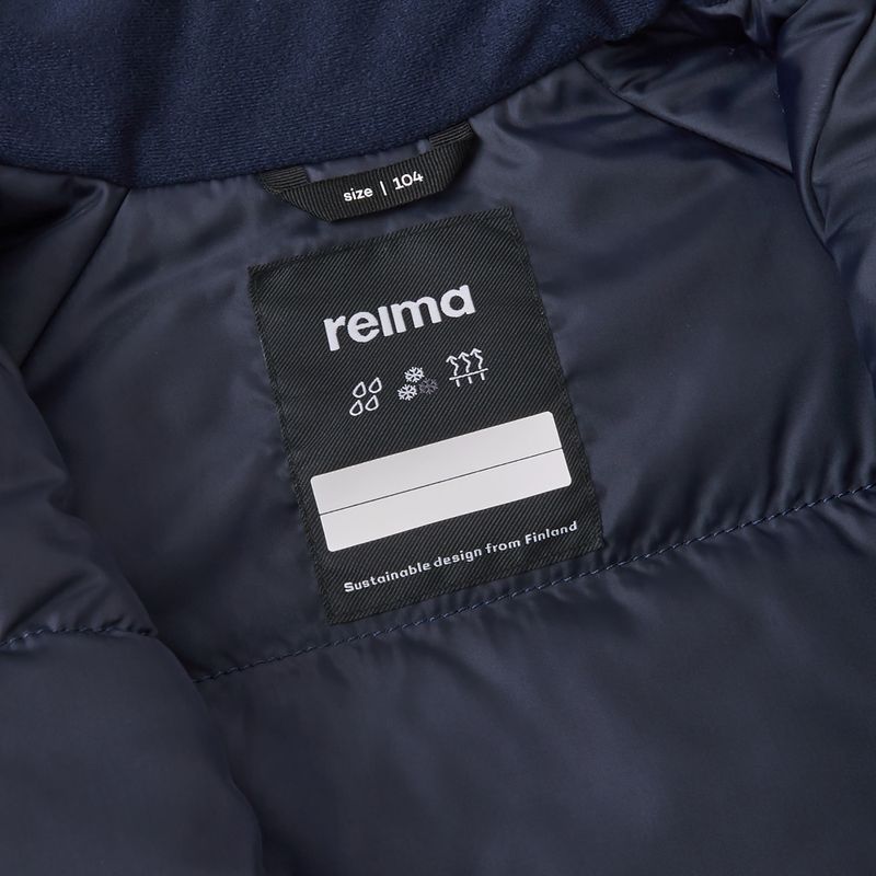 Piumino Reima da bambino Maalo navy 6