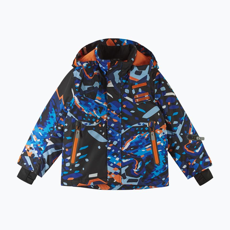 Giacca da sci Reima Kairala per bambini nero/blu 2