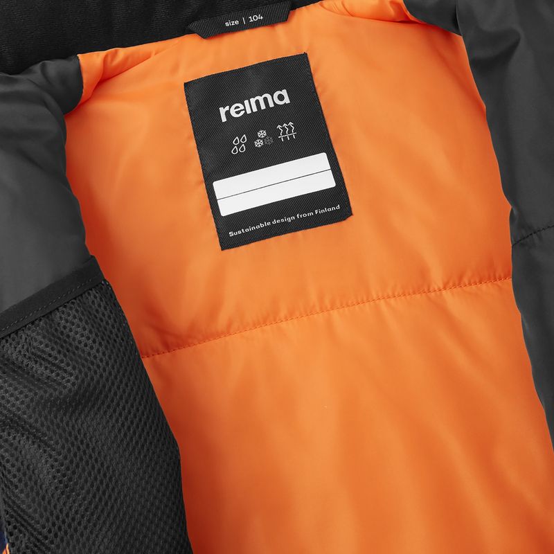 Giacca da sci Reima Kairala per bambini nero/blu 7