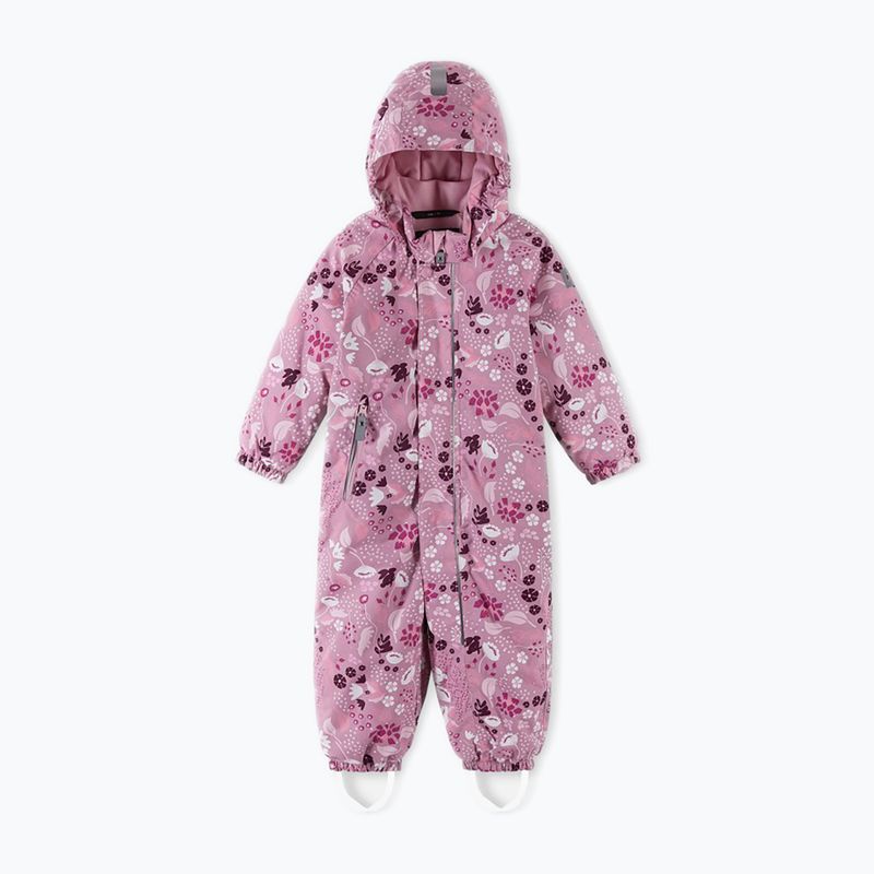 Tuta da sci per bambini Reima Puhuri grigio rosa