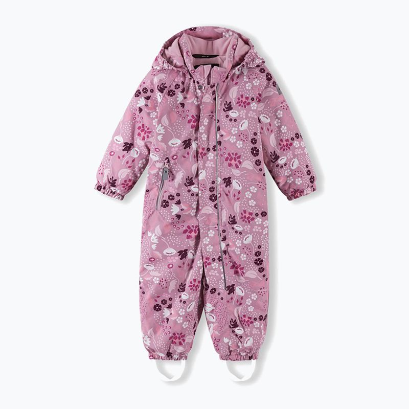 Tuta da sci per bambini Reima Puhuri grigio rosa 2